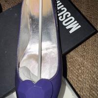 Ballerine in Pelle "LOVE MOSCHINO"