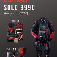 Tuta guanti e stivali, set completo racing