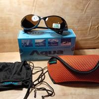 Pesca a mosca, Aqua occhiali polarizzati