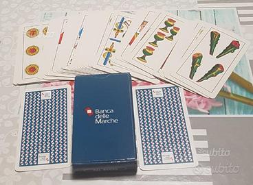 Carte da gioco piacentine Dal Negro pubblicitarie