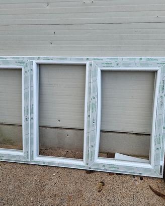 Finestra Pvc Salamander 2 ante piu fisso 