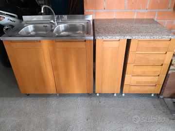 Cucina + frigorifero 