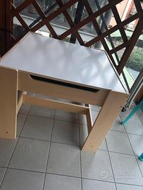 Tavolo legno bambini con due sedie