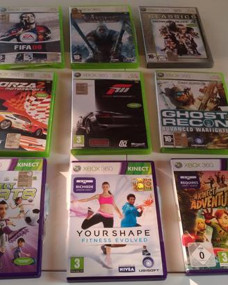 Sensore Xbox 360 + giochi