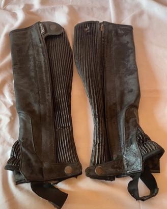 Ghette per equitazione in pelle dell’umbria