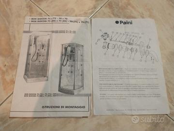 box doccia 75x75 bagnoturco idromassaggio cromo