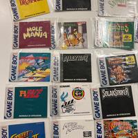 Libretti e manuali istruzioni Game boy Nintendo