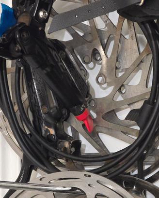 Coppia Freni Sram Code R a 4 pistoncini x MTB