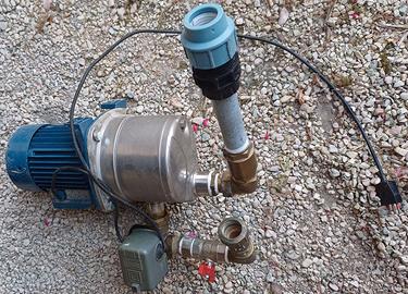 Pompa Pedrollo autoadescante completa di autoclave