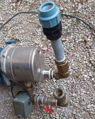 Pompa Pedrollo autoadescante completa di autoclave