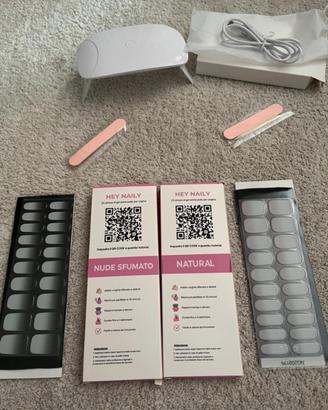 Lampada UV unghie + accessori