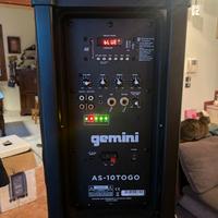 N. 1 CASSA ATTIVA Amplificate a batteria + Bluetoo