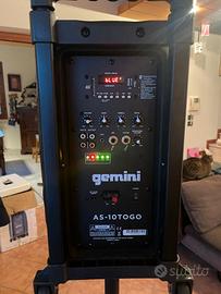 N. 1 CASSA ATTIVA Amplificate a batteria + Bluetoo