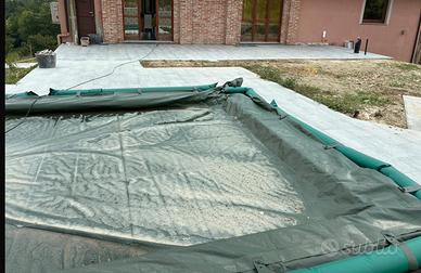 Copertura piscina con pompa DAB