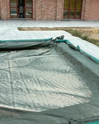 Copertura piscina con pompa DAB