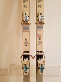 Sci discesa K2 183cm attacchi e racchette
