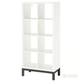 Mobile/scaffale a cubi bianco