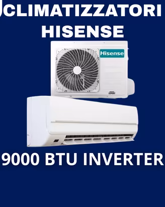 CLIMATIZZATORE  HISENSE 9000 BTU INVERTER