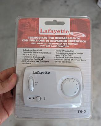 TERMOSTATO PER RISCALDAMENTO LAFAYETTE TH-3