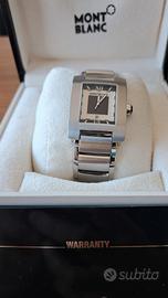 OROLOGIO MONT BLANC IN ACCIAIO NON USATO