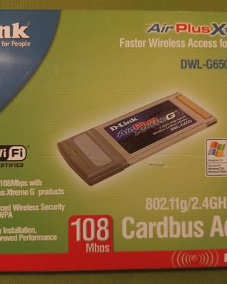 Modem PCMCIA wireless  D-Link 