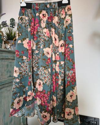 Gonna a portafoglio longuette Zara tg. 42/M