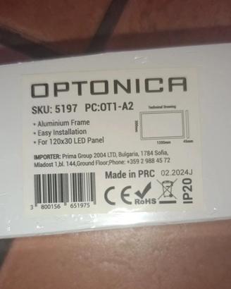 Telaio Led OPTONICA