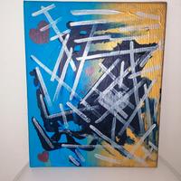 Quadro Astratto Contemporaneo "Love" 
