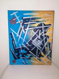 Quadro Astratto Contemporaneo "Love" 