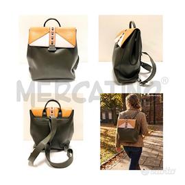 ZAINETTO D LE VIC VERDE/SABBIA/PANNA