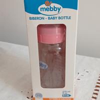 Biberon in vetro Mebby 0m+ 270ml-nuovo