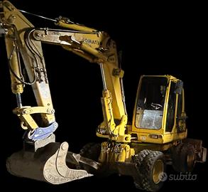 Miniescavatore gommato Komatsu PC95