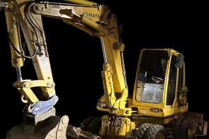 Miniescavatore gommato Komatsu PC95