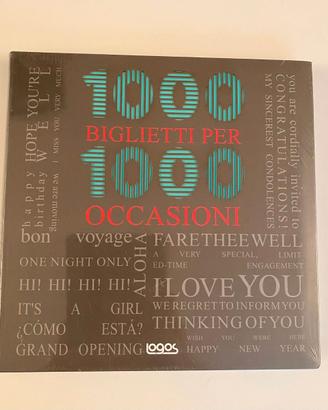 1000 BIGLIETTI PER 1000 OCCASIONI - Logos ed.