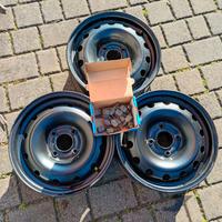 cerchi ferro per peugeot 206