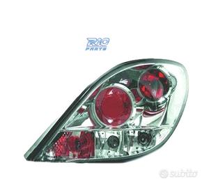 FANALI PEUGEOT 207 06-12 FONDO CROMATO