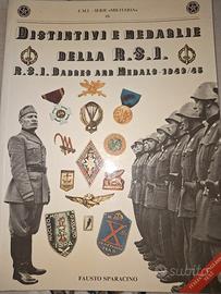 Libro Distintivi e Medaglie della RSI 