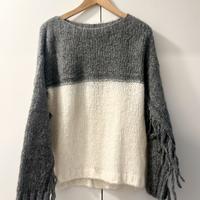 Maglione con frange