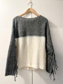 Maglione con frange