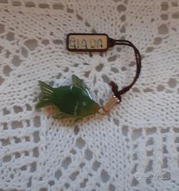 Ciondolo pesciolino in giada