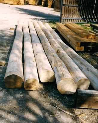 travi in legno abete 