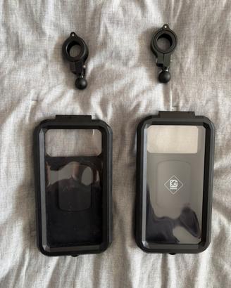 Coppia Portatelefono per moto