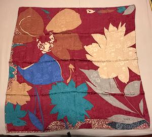 Foulard Vintage VOGUE in 100% Seta