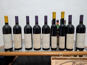 35 bottiglie di vino anno 1991 e 1992