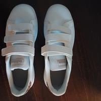 Adidas bianche tg 35 nuove