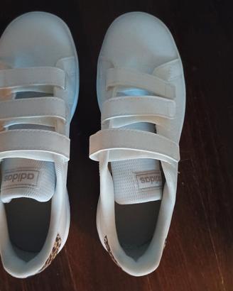 Adidas bianche tg 35 nuove