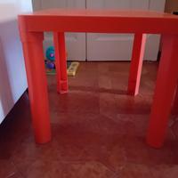 tavolino di legno baby