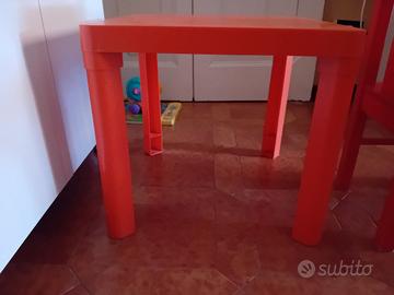 tavolino di legno baby