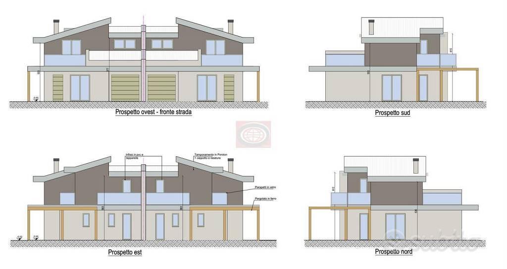 Villa di 174 m² con più di 5 locali e box auto a C - Vista 5