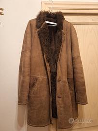 Cappotto in vero shearling